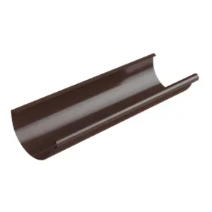 Rynna 4mb Stal 135mm brąz ciemny RAL8019 Galeco
