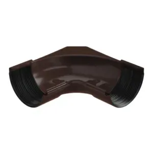 PRODUKTY UZUPEŁNIAJĄCE - Narożnik wewnętrzny 90° uszczelkowy Stal 135 brąz ciemny RAL8019 Galeco