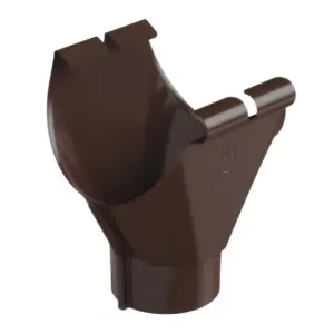 PRODUKTY UZUPEŁNIAJĄCE - Odpływ 135/90 mm Stal brąz ciemny RAL8019 Galeco