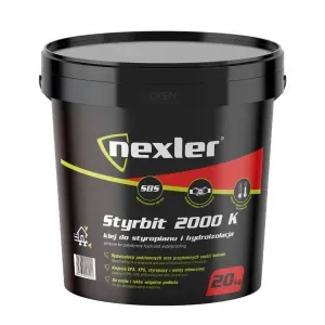 Izolacja rozpuszczalnikowa Styrbit 2000 K 20kg Nexler