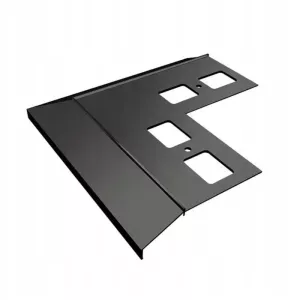 Narożnik zewnętrzny K100 90° RAL7024 grafit Renoplast