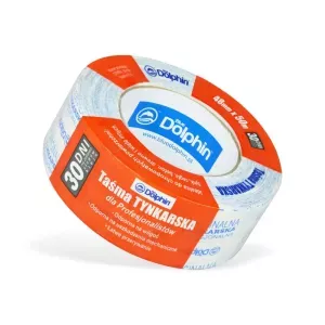 Taśma tynkarska 30 dni biała 48mmx50m