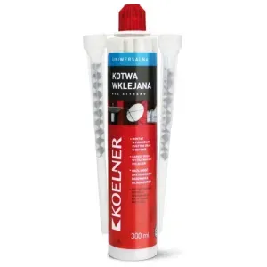 Kotwa chemiczna poliestrowa KEM-PSF uniwersalna bez styrenu 300ml Koelner