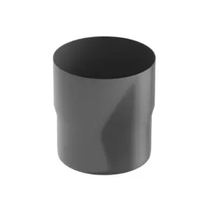 Mufa rury spustowej 90 mm Stal srebrny metalic RAL9006 Galeco