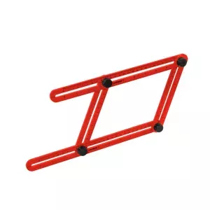 Kątownik szablonowy regulowany ABS PKL-KSR-ABSN Pro