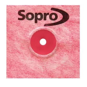 Uszczelka ścienna 150mm x 150mm śr. rury 10-30mm Sopro AEB 129