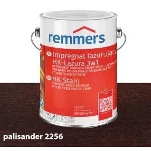 Impregnat lazurujący do drewna 3w1 palisander 0,75l Remmers HK-Lasur