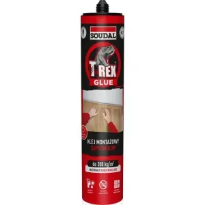 Klej montażowy T-Rex Super mocny wodny 290ml Soudal
