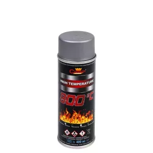 Spray Champion Żaroodporny aluminium RAL9006 400ml