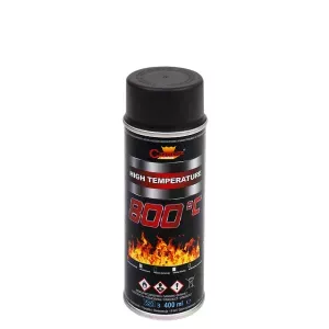 Spray Champion Żaroodporny czarny RAL9011 400ml