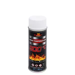 Spray Champion Żaroodporny biały RAL9003 400ml