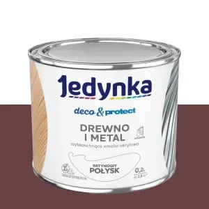 Emalia akrylowa Jedynka Deco&Protect mahoń satynowy połysk 0,2l Tikkurila
