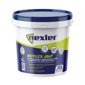 Masa do hydroizolacji KMB dwuskładnikowa Nexler Bitflex 2KP 30l