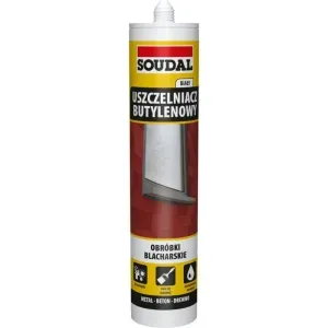 Uszczelniacz butylenowy biały 280ml Soudal