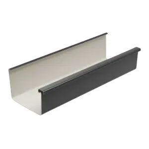 Rynna PVC2 135 3mb grafit RAL7021 Galeco