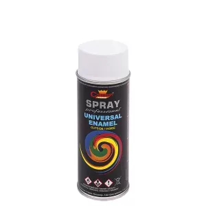 Spray Champion Uniwersalny biały mat RAL9003 400ml