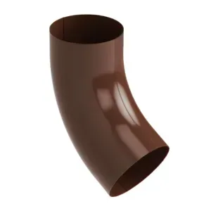 Kolano 60° Stal 90 mm brąz czekoladowy półmat RAL8017 Galeco