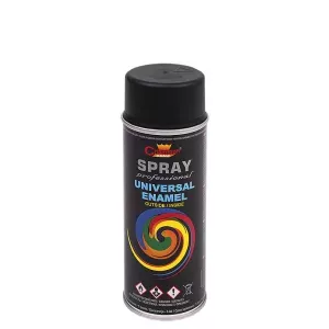 Spray Champion Uniwersalny czarny mat RAL9011 400ml