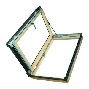 Okno wyłazowe FWP U5 78x98 czarny RAL9005 Fakro