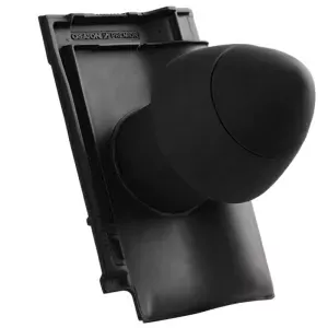 Kominek wentylacyjny Signum Premion nuance angoba czarny mat 125mm z rurą Creaton