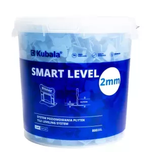 Kubala Smart Level System poziomowania płytek klipsy 2mm 800szt. wiadro