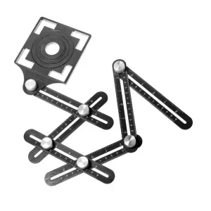 PRO Kątownik nastawny 6-cio ramienny z otworami do gniazdek PK605