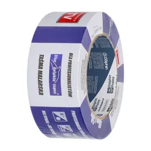 Taśma malarska 30dni 48mm x 33m niebieska Blue Dolphin
