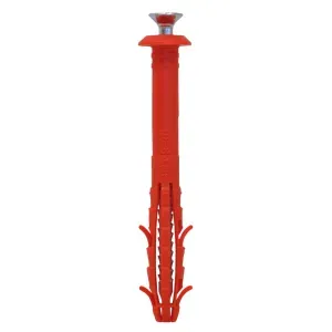 Kołek szybkiego montażu z kołnierzem 8x200mm 50szt. z 4-stronną strefą rozporu Amex