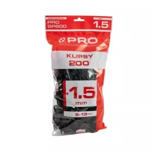 PRO System poziomowania płytek 1,5mm klipsy 200szt. SP600