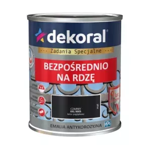 EMALIA ANTYKOROZYJNA CZARNY MAT 0,65 L
