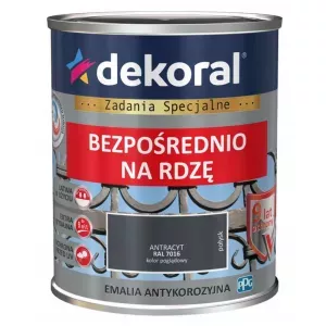 EMALIA ANTYKOROZYJNA ANTRACYT POŁYSK0,65 L RAL7016