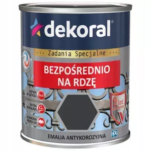 EMALIA ANTYKOROZYJNA ANTRACYT MAT0,65 L RAL7016
