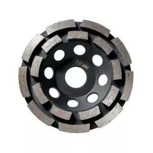 PRO Tarcza diamentowa szlifierska dwurzędowa 125x5x10x22,23mm WT-250