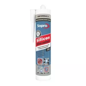 Sopro silikon sanitarny szary naturalny 72 310ml