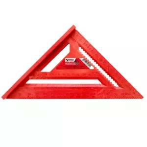 Kątownik stolarski 180mm PKT-KS180N z tworzywa ABS z podstawą Pro