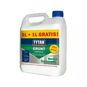 Tytan grunt professional XXL emulsja gruntująca 5l + 1l Gratis