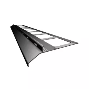 Profil okapowy prosty K20 2mb RAL7024 grafit Renoplast