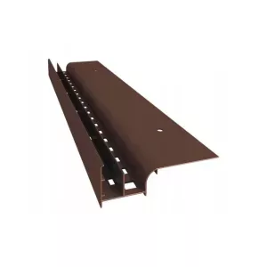 Profil okapowy prosty W20 2mb RAL8019 brąz Renoplast