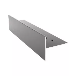 Profil okapowy boczny W35B 2mb RAL7037 szary Renoplast