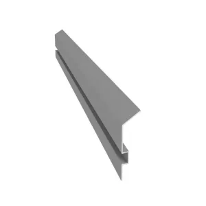 Profil cokołowy zamykający C2 2m RAL7037 szary Renoplast