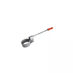 Obejma rury spustowej R50 dł.12cm śr.40mm RAL7037 szary Renoplast