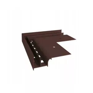 Narożnik zewnętrzny W20 90° RAL8019 brąz Renoplast