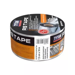 Tytan taśma dekarska uszczelniająca 7,5cmx10m aluminium