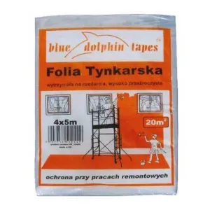 Folia tynkarska 4x5m bezbarwna PF_DR_57969 Blue Dolphin