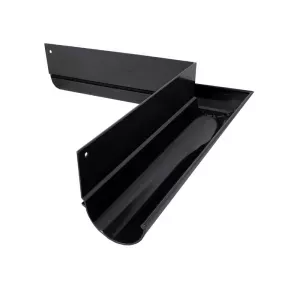 Narożnik rynny zewnętrzny R50 90° RAL7024 grafit Renoplast