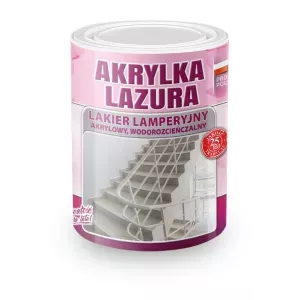Aksil Akrylka Lazura 1l satyna lakier lamperyjny