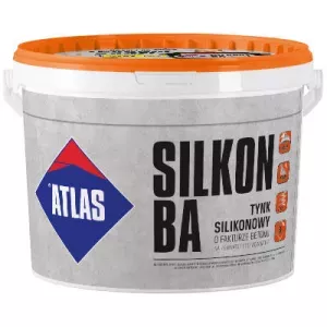 Tynk silikonowy o fakturze betonu Silkon BA 20kg Atlas