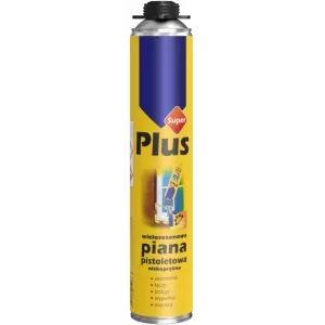 Pianka montażowa pistoletowa Super Plus wielosezonowa 750ml Tytan