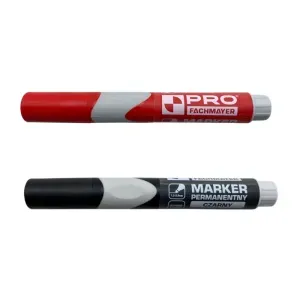 Marker premanenetny mix czarny/czerwony 1szt. PRO Fachmayer