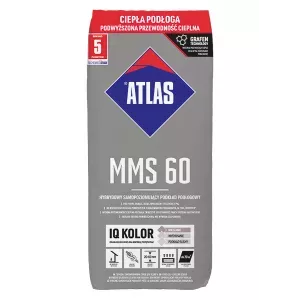 Atlas MMS 60 hybrydowy samopoziomujący podkład podłogowy 25kg